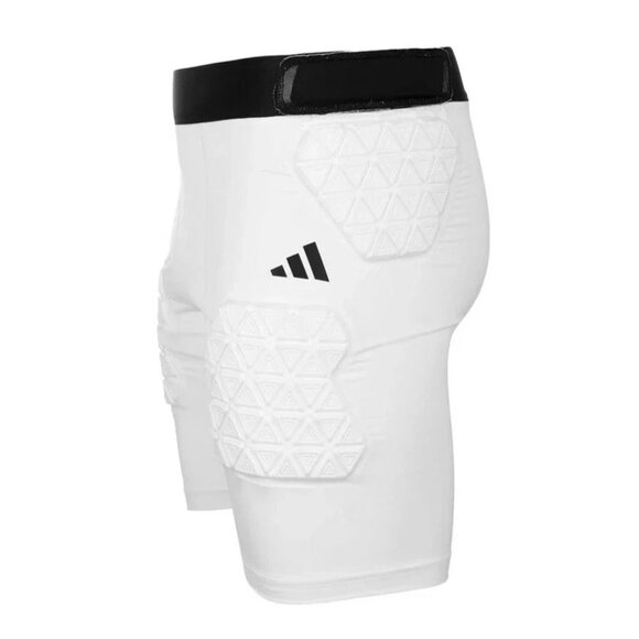 adidas Men's Padded Compression Sports Football Shorts White Size 2XL IM3608 - Picture 2 of 10